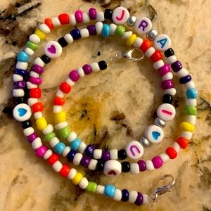 PERSONALIZED Face Mask Chain ships in 24-48 hrs